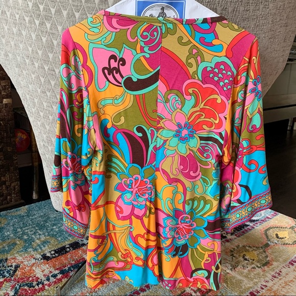 Trina Turk Colorful shirt - Picture 8 of 13